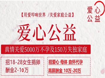 瑞安捐卵助孕生子 爱心志愿者招募